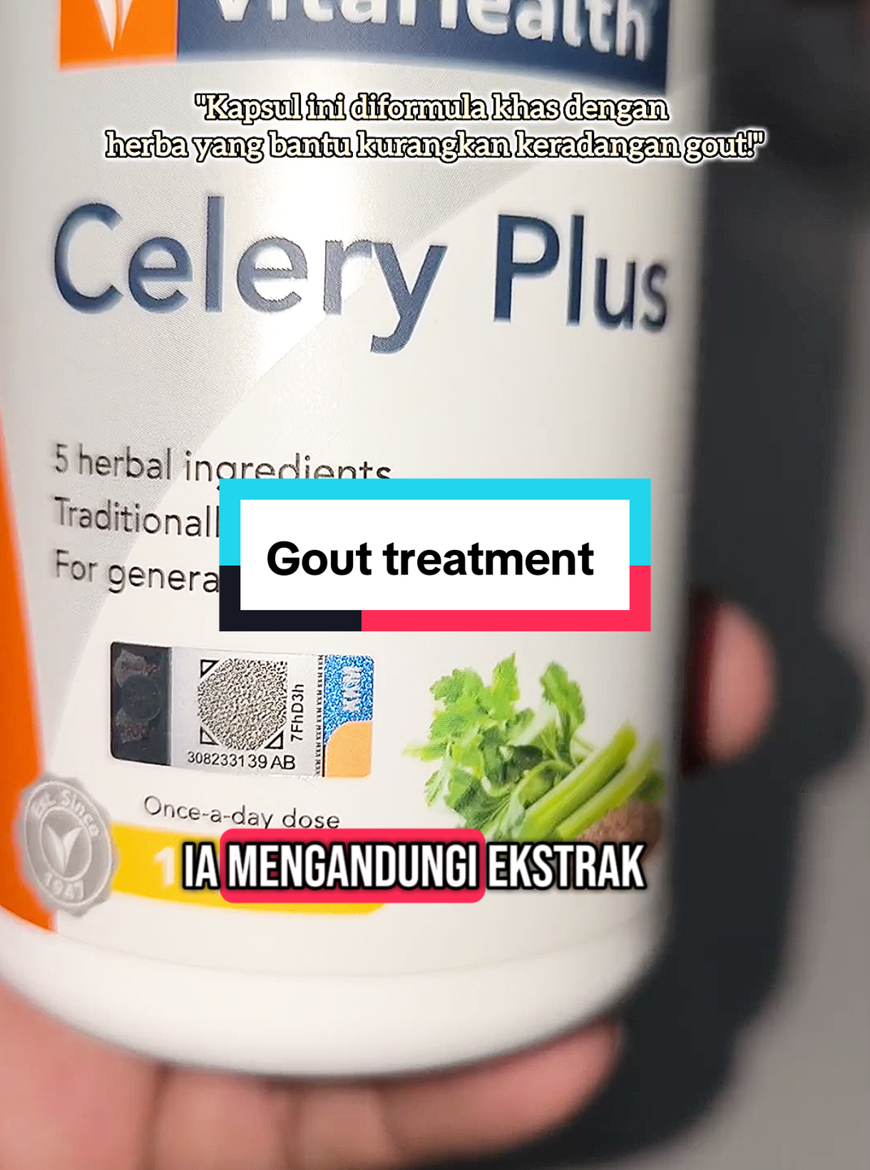 Kapsul ini diformula khas dengan herba yang bantu kurangkan keradangan gout! Klik untuk cuba hari ini & nikmati hidup tanpa sakit sendi!  #KapsulGout #NaturalGoutRelief #AsidUrik #GoutFriendly #HerbaGout