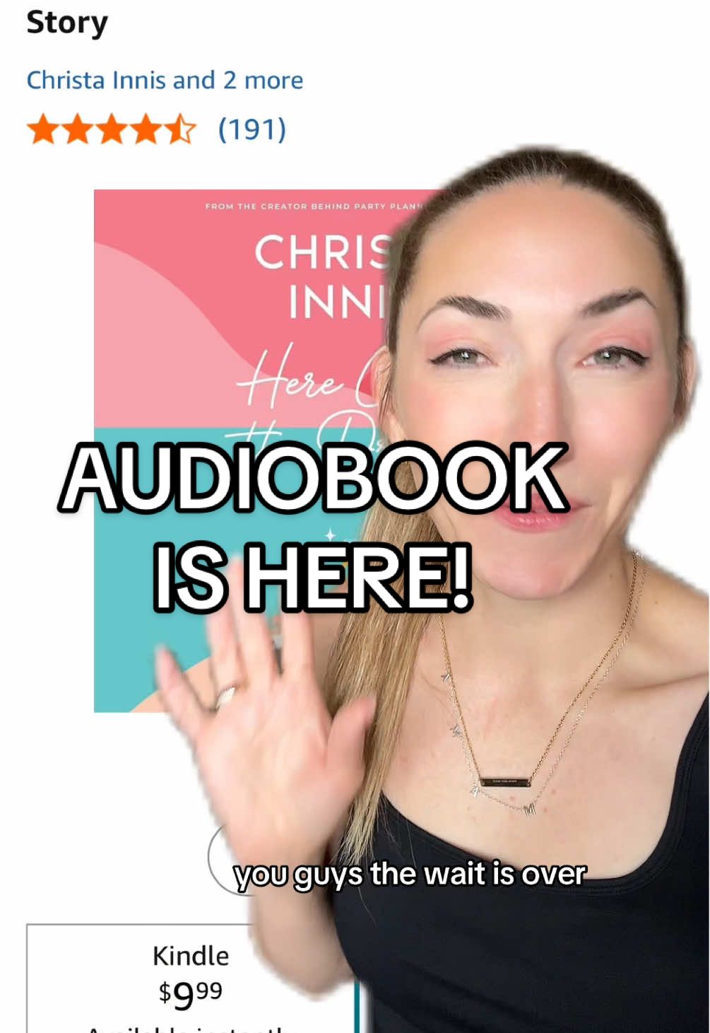 The wait is over! 🎧✨ It’s here!! Here Comes the Drama AUDIOBOOK is officially out TODAY! 💍 You can now listen anywhere: 📱 Audible 📱 Kobo 📱 Apple Books 📱 Spotify 📱 Google Play 📱 Barnes & Noble 📱 Libro.fm … and even on library platforms! 📚🙌 PLUS — everyone on my email list is getting Chapter One FREE this week! 🎁 Sign up now so you can start listening to the wedding-week chaos: boundary-pushing MILs, shocking hookups, last-minute flights, and a couple holding it all together (barely). #H#HereComesTheDramaA#AudiobookReleaseR#RomComReadsB#BookTokW#WeddingDramaM#MessyRomanceI#IndieAuthorA#AudiobooksOfTikTokB#BookLoversOfTikTokN#NewReleaseListenNow