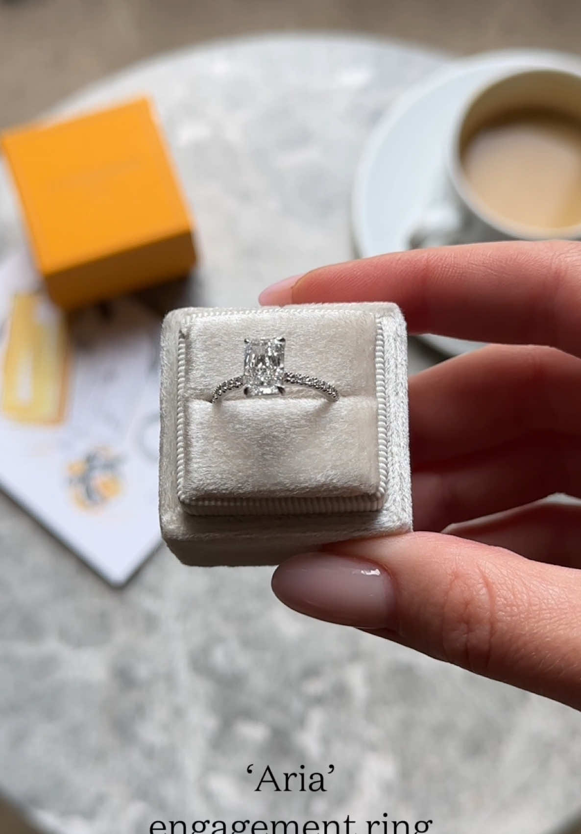 Worth every penny… 😮‍💨💸 #engagementring #diamondjewelry #weddingbudget #giftsforher #proposalgoals 