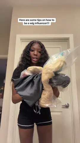 If your struggling getting free wigs here are some steps/tips that helped me 🩷 1. Community Support: Join online forums or social media groups dedicated to wigs. Sometimes, members organize wig swaps or giveaways, providing an opportunity to acquire free wigs from individuals looking to share or exchange. For example you can join Facebook groups wig influencer group chats (I have a wig influncer group chat on WhatsApp that literally teaches you everything you need to know once you order my wig ebook 2. Content: start making content even if you haven’t started receiving wigs yet. You can also go to your local Beauty supply store and buy and cheap wig and revamp it you never know your first video might go viral 😝. You can also reinstall wigs if you have any in the closet of yours you gotta start somewhere.  3. Start Reaching Out To Amazon Companies: It’s so easy to reach out to companies and to find companies you just have to do the research. Go on tiktok and search up “hair companies to collaborate with” or “wig influencer black girls”. Influencers often tag companies they’ve worked with. 4. STAY CONSISTENT: I can’t stress this enough I see so many girls out here trying to be a wig influencer but not doing what it takes to be one. Ask your self am i consistent enough? If you’re not posting at least 1-5 times a day yes I said A DAY, then you are not consistent.  Be dedicated to building your wig influencer presence. More information on the wig influencer group chat ⬇️ #WigTips #FreeWigs #WigInfluencer #WigCommunity #ContentCreation              💇🏽‍♀️     