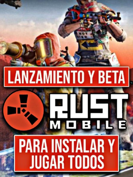 RUST MOBILE LANZAMIENTO y PRIMERA BETA para INSTALAR y JUGAR TODOS | MUY BUENA NOTICIAS! #Rust #RustMobile #rustmobilenoticias #rustmobilelanzamiento #rustmobile #rustmobileandroid #rustmobileios
