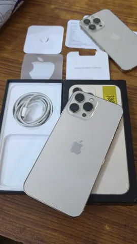iPhone 13 Pro Max Gold Color 💛 Complete Box #foryou #foryoupage 