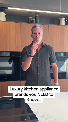 If your planning a new LUXURY kitchen then appliances will be a big part of it. Here’s the 5 brands you need to know… #kitchendesign #kitchenstorage #kitchenideas #modernkitchen 