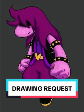 DRAWING REQUESTS FOR @Max Damage Susie from deltarune!  Ive only ever seen chapter one of deltarune tho I did enjoy undertake a lot when it first came out. Since then I haven’t been too invested in Toby Fox’s work. Ig it’s just chapter one’s ending didn’t stick with me, it felt underwhelming and almost as is there wasn’t much gained from the story. Anyway I was going for accuracy when drawing this, I always see people draw Susie all realistic with human anatomy and stuff, but I wanted to keep her as close to the og sprites as possible. Also I don’t think she has a tail? I’ve seen some fanart with Susie having a tail but I don’t see any on her sprites. I mean I guess she is a dinosaur? Idk but hope y’all like it, I got like one more drawing request left
