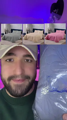 Cobre leito de luxo com material matelado de altíssima qualidade #fyp #cama #casadecorada #fyp #tiktokshop #oferta #promocao 