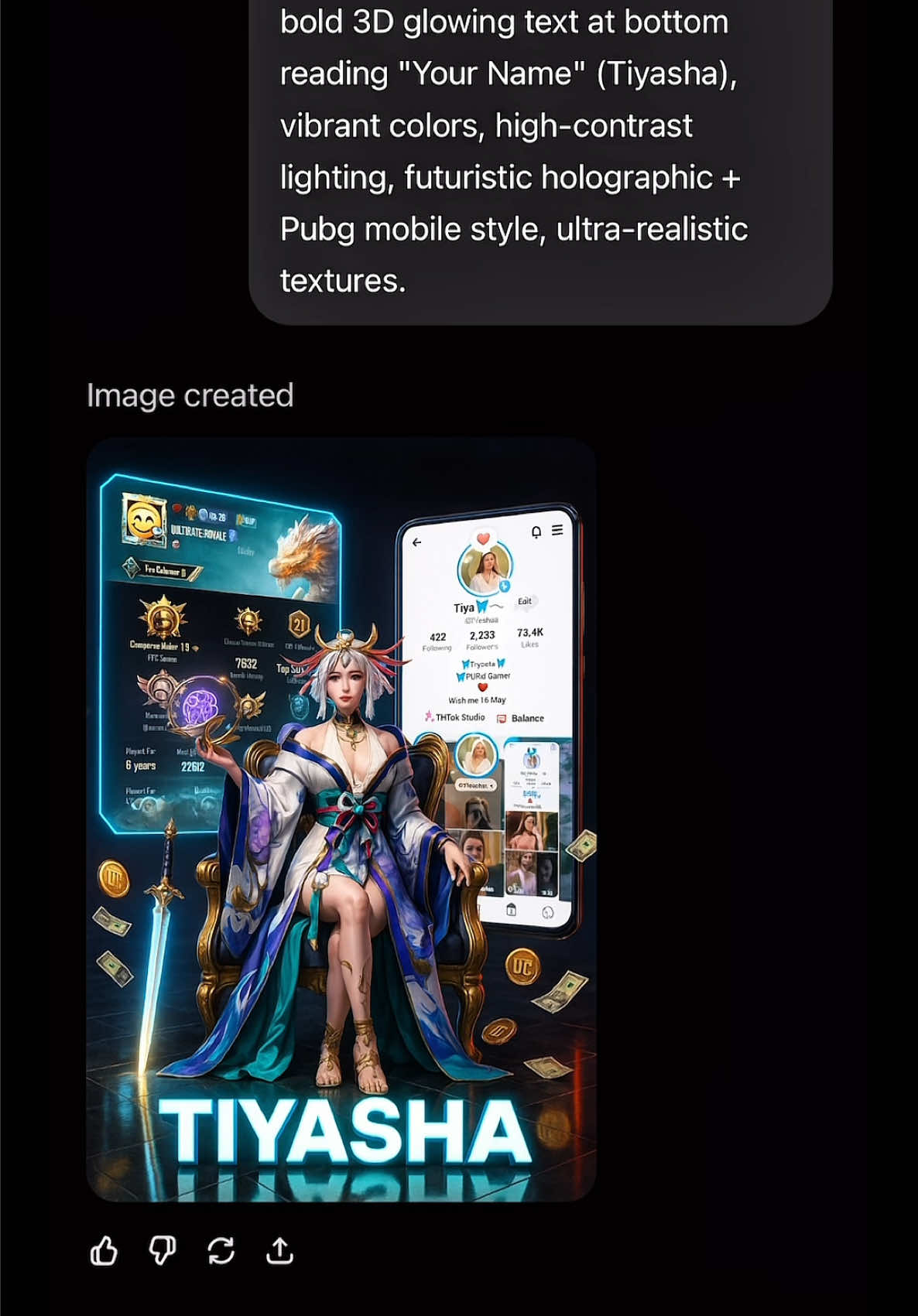 Wait for the end😈#pubgmobile #pubg #fyp #chatgpt #ai 