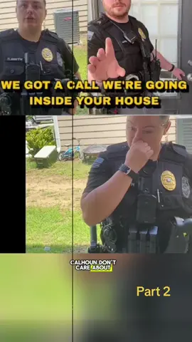 Cops Forced Themselves Into His House Over A Call . Part 2. #foryou #trending #fyp #viral 