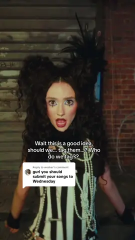 Replying to @wesker Someone make a petition to get Super Elastic on Wednesday Season 3 