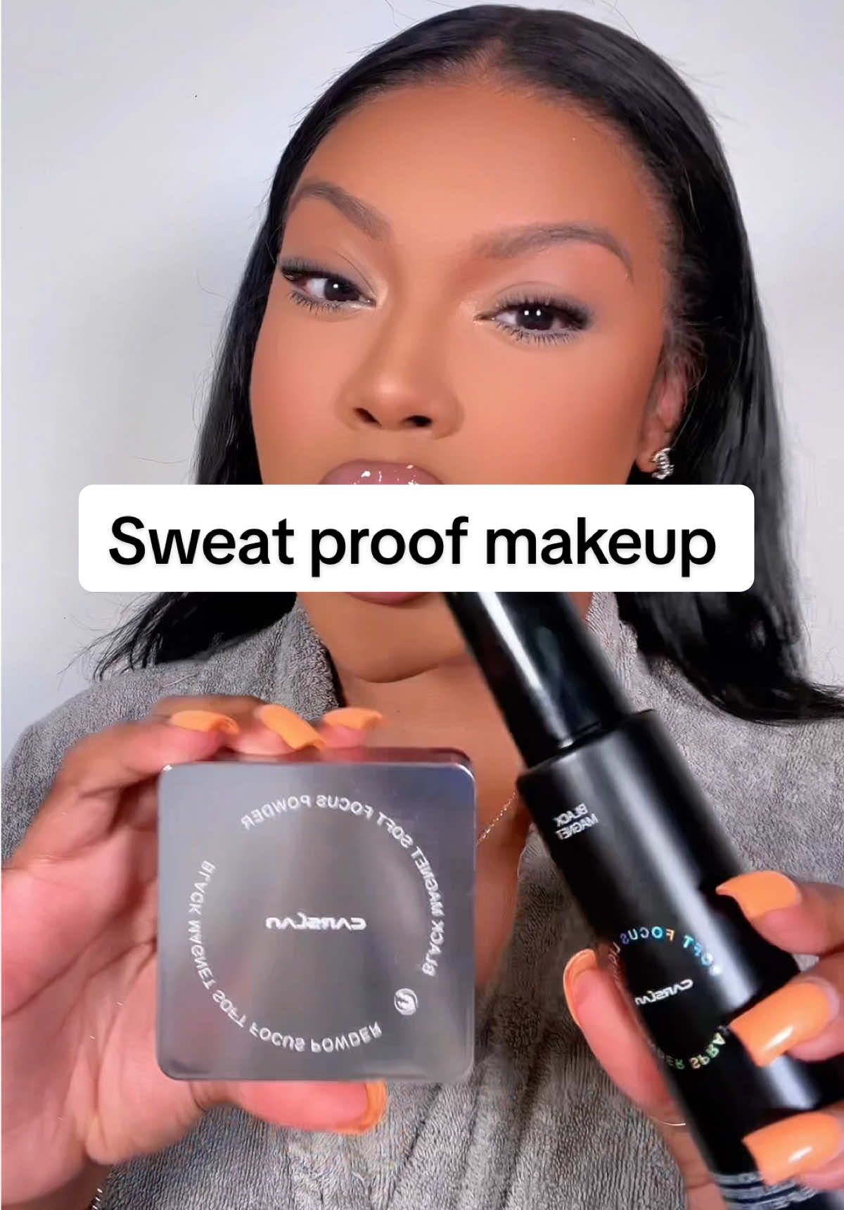 @carslan_us did it again with this combo. My makeup stays matte all day long #blurringmakeup #sweatproofmakeup #transferproofmakeup #makeup #carslan 
