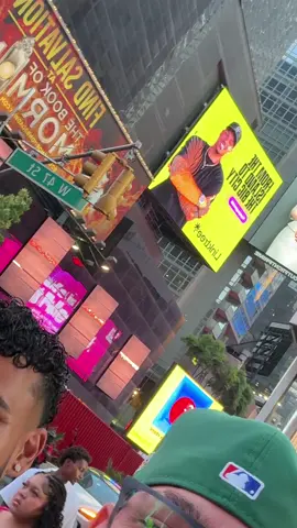 In Time Square!! @Bryan Arenales @tjpalma 