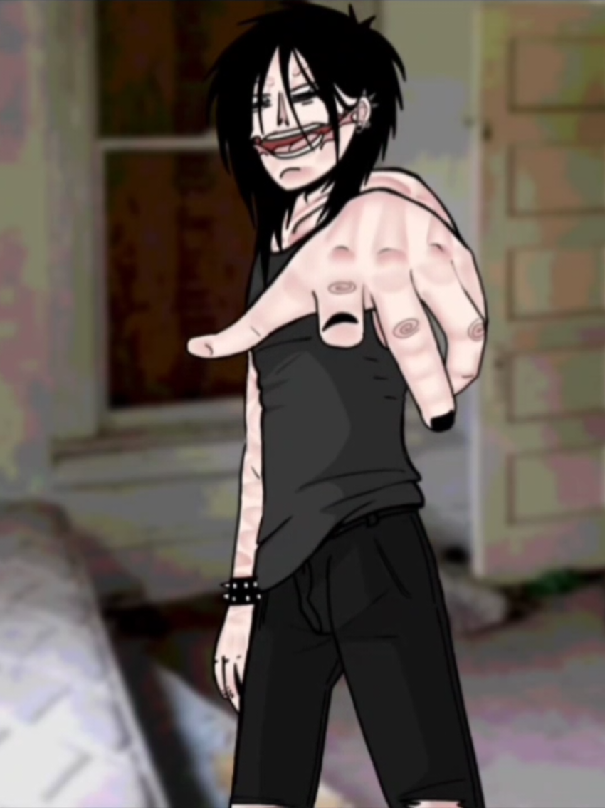 Jeff getting boogie with it. idk #jeffthekiller #ticcitoby  #artist #digitalartist #fyp 