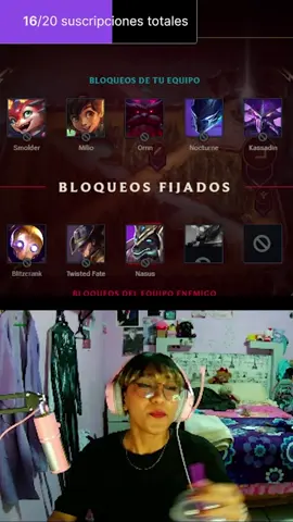 Yo quería jugar Miss Chichotas 🥲 #leagueoflegends #game #streamer #GamerGirl #twitch 