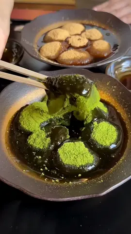 Creamy and earthy matcha dessert with a rich green tea flavor and delicate sweetness. #matcha #homemade #green #yummy #trending #foryou #viralvideo 