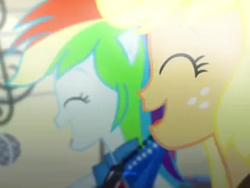 |sc: @ahtiluvsya| #APPLEDASH - I HAD TO MAKE THIS ONE WITH THAT SONG OMG #appledash #rainbowdash #applejack #equestriagirls #mylittlepony #mlpeg #fyp #foryou #dontflop #fypp #viral 