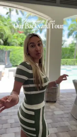 Loved showing you around 😊 #welcometomycrib #backyard #hometour #mtvcribs 