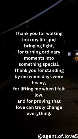 Thanks for standing by me. #mylove #loveyouforever #viral #lovequotes #lovemessage 