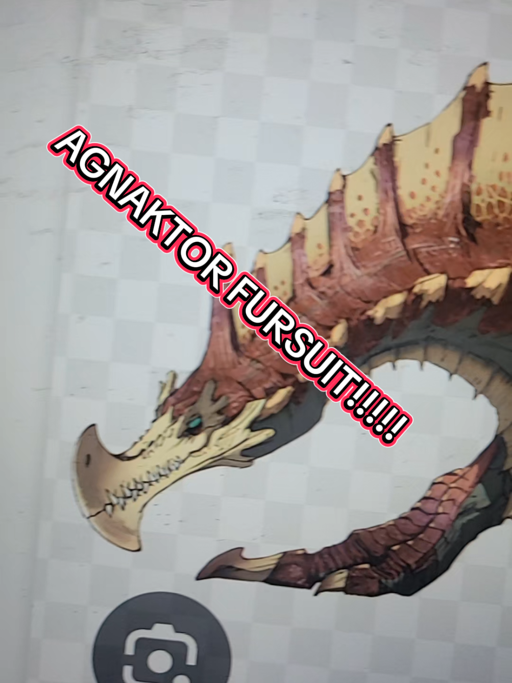 base was made by @Mr. Shockwave !!! im hoping to have her head all finished up by the end of fall!!  #monsterhunter #monsterhuntercosplay #agnaktor #agnaktorfursuit #fursuit
