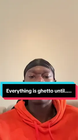 Everything is ghetto until….. #BlackTikTok #lorenzospeaks1 