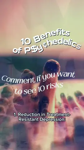 1. Reduction in Treatment-Resistant Depression: Silly cybin and “ket” have demonstrated rapid antidepressant effects, especially in individuals unresponsive to conventional antidepressants. 2. Alleviation of PTSD Symptoms: MD*A-assisted therapy has shown promise in reducing trauma-related symptoms, helping patients engage more openly in psychotherapy. 3. Reduction of Anxiety in Terminal Illness: Silly cybin-assisted therapy has helped cancer patients significantly reduce end-of-life anxiety and existential distress. 4. Enhanced Emotional Processing: ‘delics often facilitate the surfacing and integration of repressed emotions, contributing to emotional healing. 5. Reduction in Substance Use Disorders: Ibo and silly cybin have been used to reduce cravings and relapse rates in various addictions. 6. Improved Cognitive Flexibility and Insight: delics can increase openness to new perspectives, improving therapeutic outcomes through enhanced cognitive reframing. 7. Increased Mindfulness and Present Awareness: Post-treatment, many patients report increased mindfulness, which is associated with improved emotional regulation. 8. Lowered Zuic!dal Ideation: In studies, cybin has been associated with a rapid and sustained reduction in ☠️ thoughts, even among high-risk populations. 9. Strengthened Therapeutic Alliance: The shared experience of guided delic therapy can deepen the bond between client and therapist, improving outcomes. 10. Spiritual or Existential Growth: Many report deeply meaningful experiences that lead to long-lasting shifts in values, priorities, and self-perception.