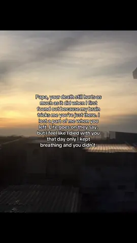 7 years today, still hurt haha. I don't think I can recover for this kind of pain. #birthdayblues #xyzbca #fatherslove #grieving 