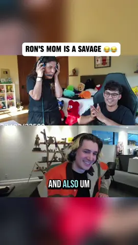 Ron’s mom is a savage 😂😂 #stableronaldo #xqc #twitch #twitchclips #fyp 