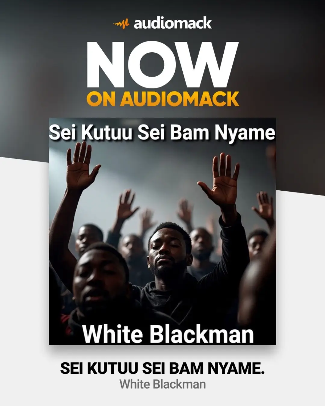 It is available to stream on AudioMack for those who want it. Thank you 😊 