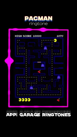 Iconic Pac-Man ringtone  🎮  Who remembers chasing ghosts? Bring back the arcade vibes every time your phone rings 📱  #pacman #pacmanringtone #play #customerservice 