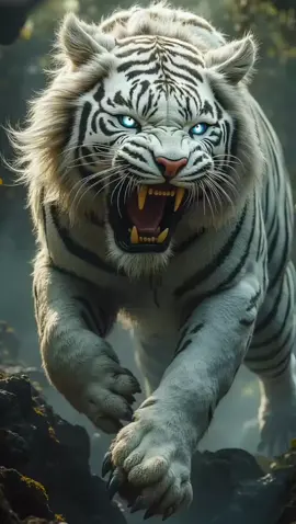 white tiger #foryou #aninmal #fypviral #hdlivewallpaper#tiger