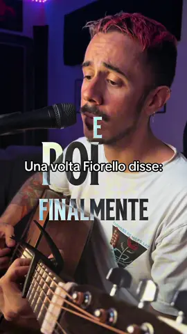 E chi se lo dimentica? 🥲 finalmente tu di rosario Fiorello  #fiorello #rosariofiorello #epoifinalmentetu #coversong #acustico 