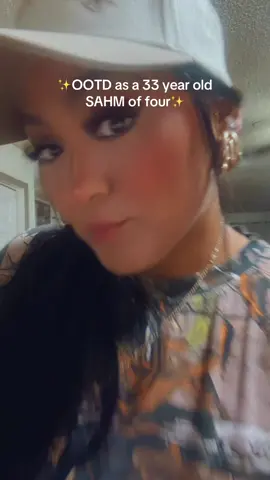 OOTD as a 33 year old SAHM of four✨ #OOTD #outfitinspo #camo #ootdfashion #fyp  