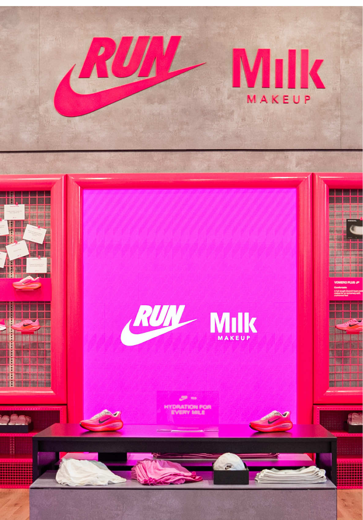 Meet us @DICKS Sporting Goods. Look for the Hyper Pink. It’s kinda hard to miss. Score the limited-edition Balmade shade Hyper Pink (bright pink with a dragonfruit flavor) as a free gift with purchase, only when you grab the matching #nikerunning Hyper Pink Vomero Plus sneakers at DICK’S Sporting Goods. *In-store at select locations