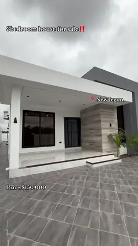 Newly built 3 bedroom house for sale‼️•📍New legon• price:$150,000• call ☎️ or WhatsApp 0556306775/0552727746 #realtoroftiktok #realestate #priverealty #fyp #viraltiktok #realestateinvesting #Lifestyle #realestategoals #luxurylife #3bedroomhouse #newlegon 