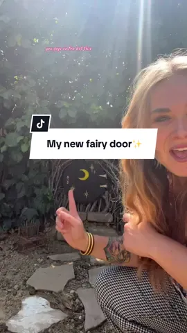 No one can tell me that this isn’t cool #diyfairydoor #fairydoor #whimsical #fairy #fairycore 