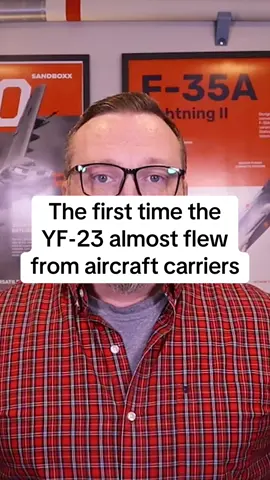 This isn’t the first time we’ve almost seen the YF-23 on carrier duty #usmilitary #military #navy #Tech #miltok