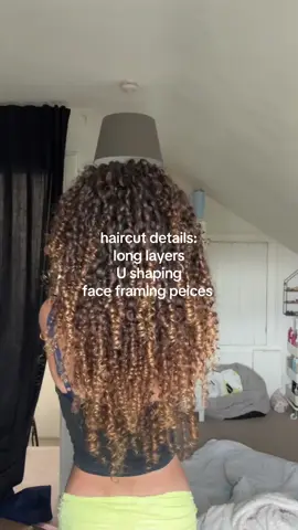 most asked question;) I now cut my own hair though! #curlyhair #curlybybeth #curl #haircut  #tips 