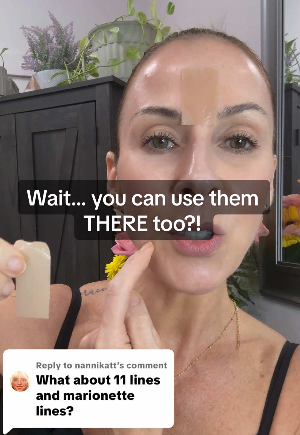 Replying to @nannikatt I’ve been using these silicone scar sheets in places most people never think about… and yes, they work 👏 Collagen support + wrinkle smoothing without the needles. 👉🏼You can find them in my showcase on main acct:  @Tina | Aesthetician 💆🏻‍♀️  #w#wrinkletipss#siliconepatcha#antiagingtipsfacialskincare