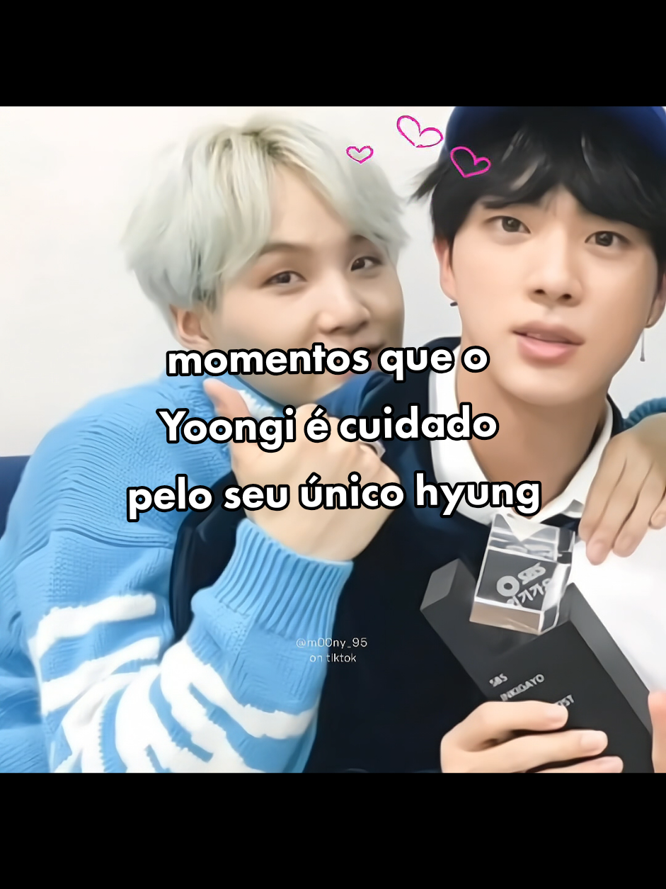 Yoongi e seu único hyung 🥹 (migas, tô estudando pro Enare por isso dei uma sumida 🫣) #bts #fyp  #yoongi #seokjin 