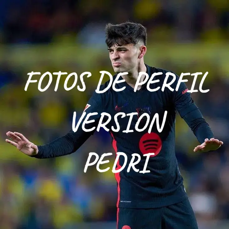 FOTOS DE PERFIL #FCBARCELONA #PEDRI#barca #FUTBOL #
