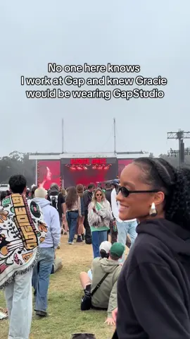 We’re good at keeping secrets.  #GapOSL #outsidelands #GracieAbrams 
