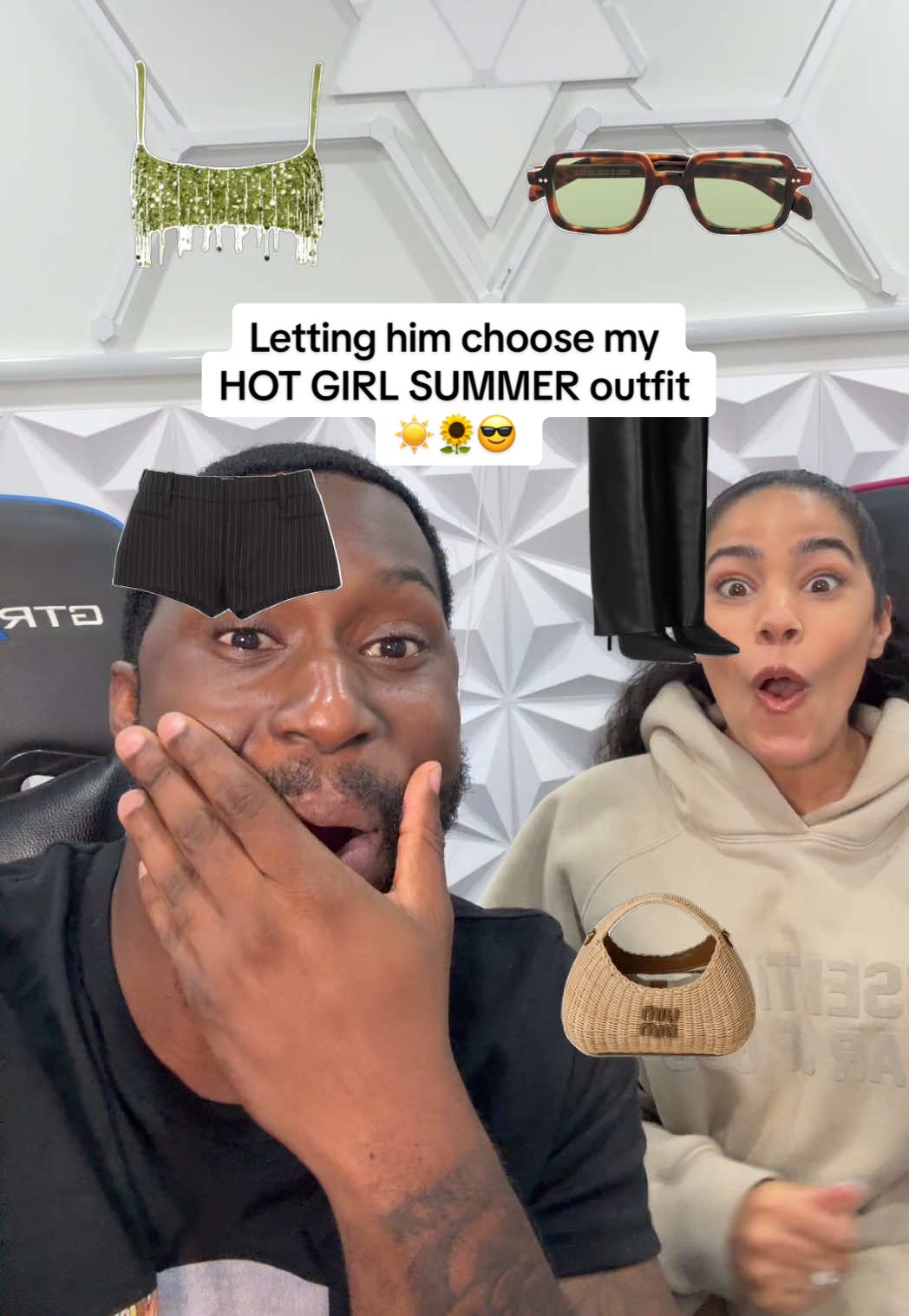 He absolutely cooked me! 🙄😑 My hot girl summer outfit is giving NOTHING! 😫
