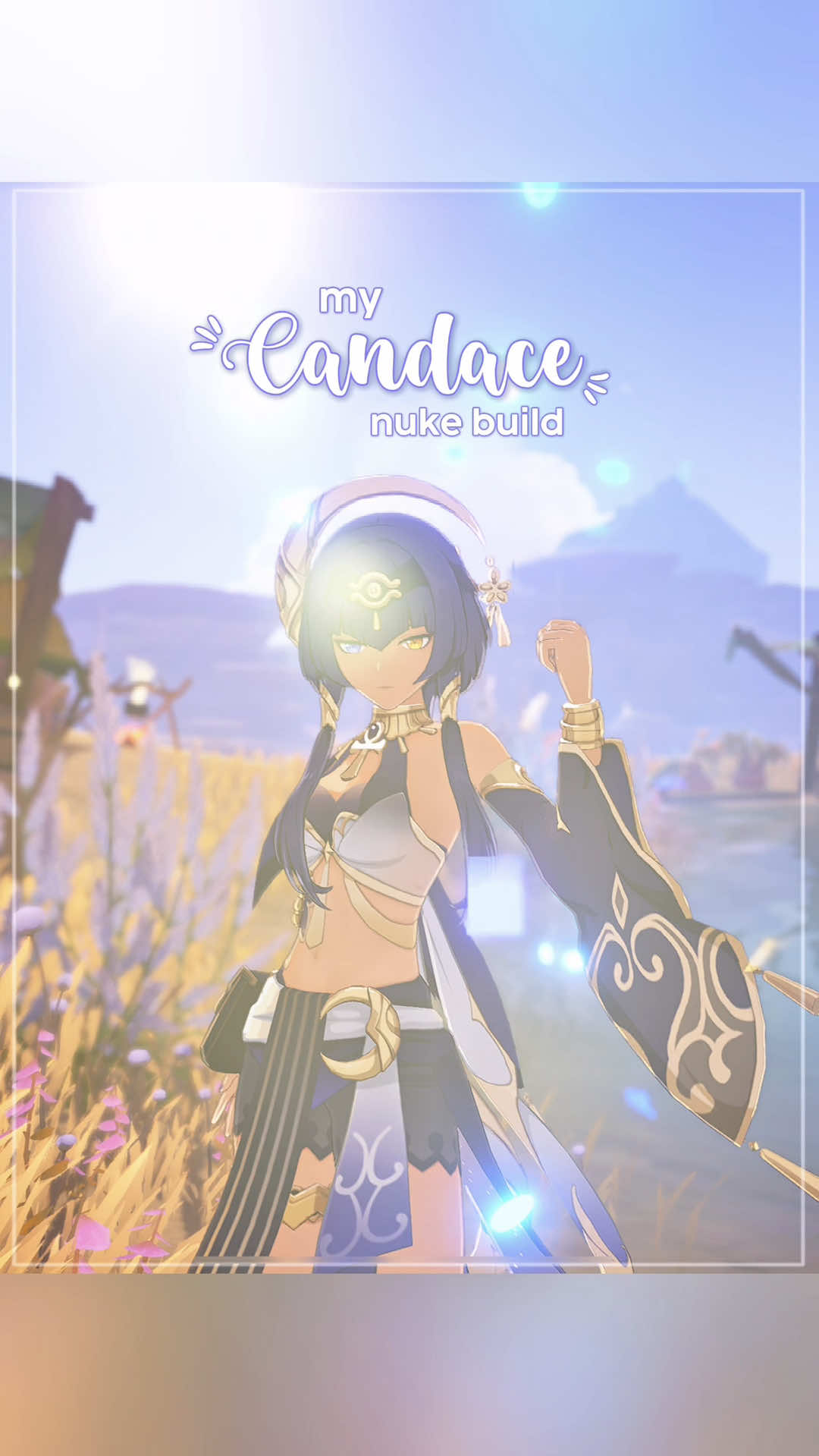 Replying to @al it was requested a lot so here you go !  #GenshinImpact #candaceshowcase #candacebuild #hoyocreators 