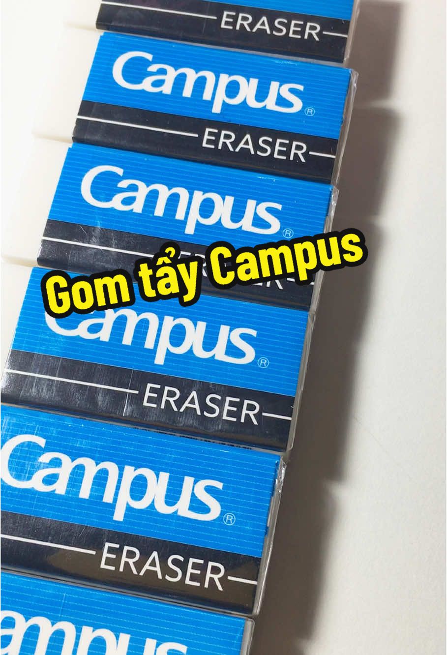 Đặc sản của mấy đứa nhỏ đi học là gì? Là mất đồ liên tục, toàn phải mua lố lố mà chẳng ăn thua gì với tụi nhỏ.  #xh #chuanbichonamhocmoi #dungcuhoctap #campus #gômtẩy 