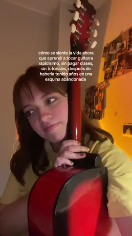 aprendí con una app , se llama audiojam , es buenisima y rápida 🎸😭 #audiojam #fyp #guitarra #musica 