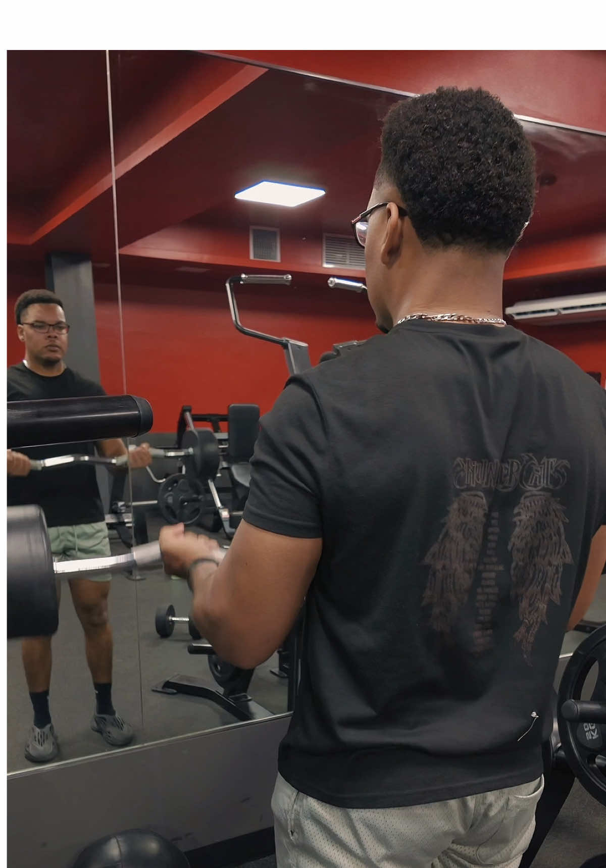 Painful upper body day💪🏽 #GymTok #ExpressFitness #Jamaica #Fyp 