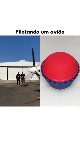 Preparados para decolar? ✈️ Vem conferir essa experiência incrível pilotando um avião! Cortes do @irmaoskatoosh que vão te levar às nuvens! 🌥️