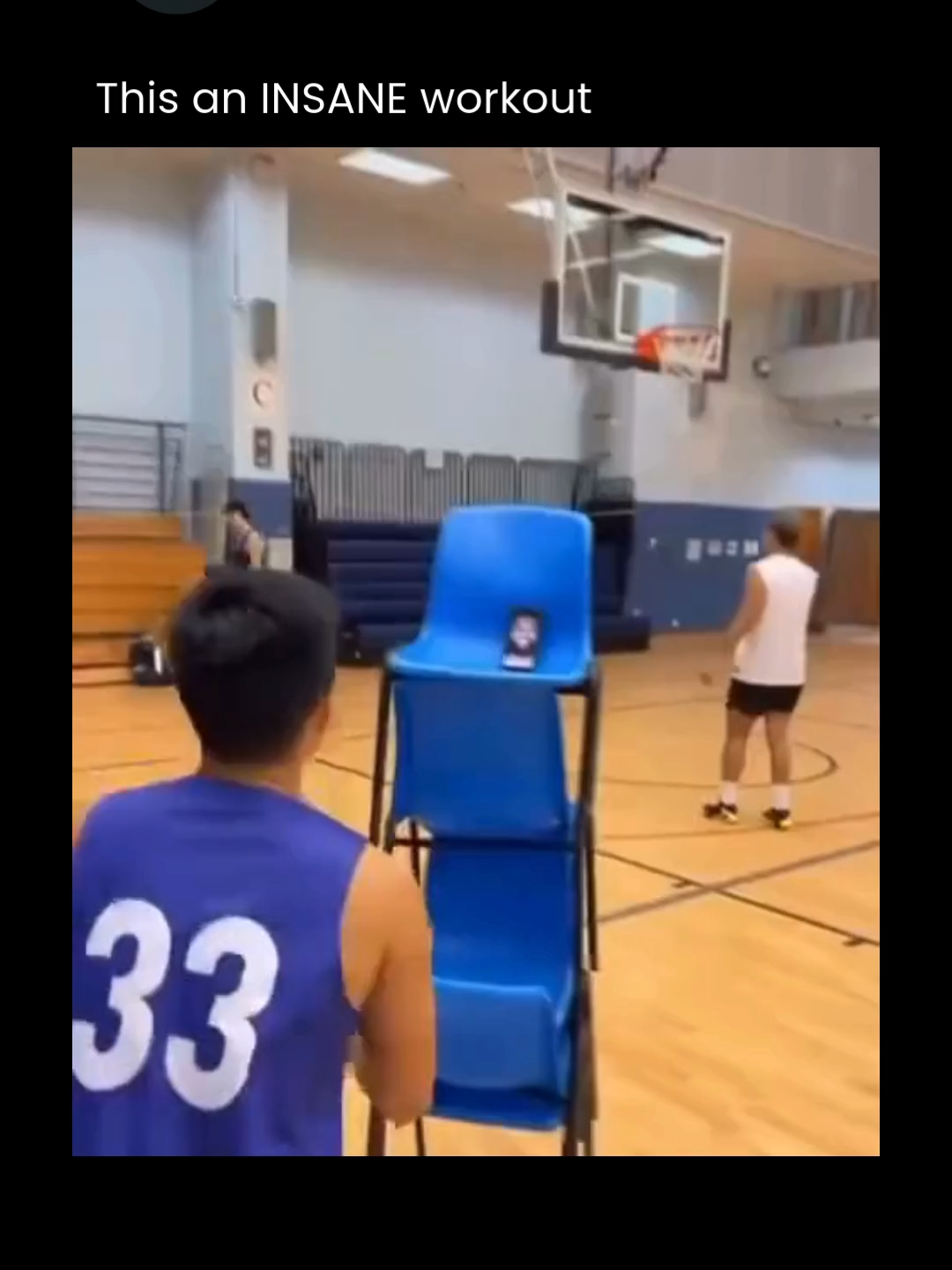 This an INSANE workout #basketballlife #basketballislife #basketball #ballislife #Basketball #dunkon #hoops #basketballtiktok #dunk #celly #2k