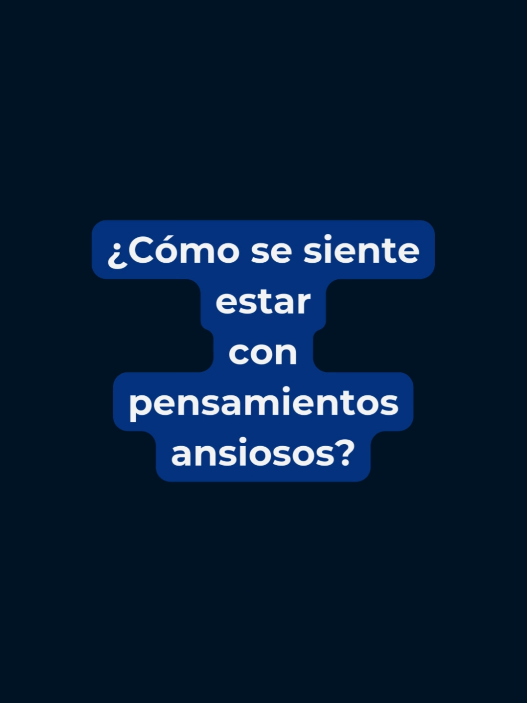 ¿Cómo se siente estar con pensamientos ansiosos? 😨😨 Concéntrate en los 20 segundos que te indicará el reel 💭 #ansiedad #ansiedade #ansiosa #ansiosa #ansiedadegeneralizada 