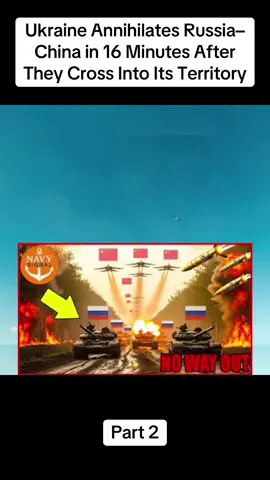 Part 2 Ukraine Annihilates Russia–China in 16 Minutes After They Cross Into Its Territory#navy #war #breakingnews #news #ukraine 