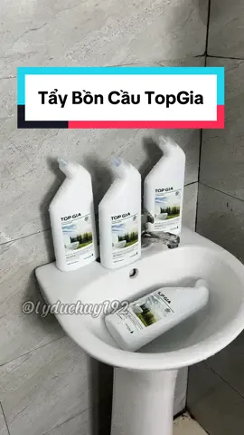 Chai tẩy bồn cầu TopGia #tayboncautopgia #tayboncau #topgia #lyduchuy192 #xuhuong 