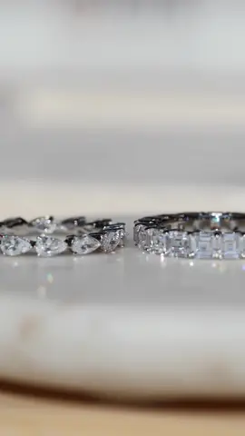 Wedding & Anniversary Diamond Bands. 🥂💍